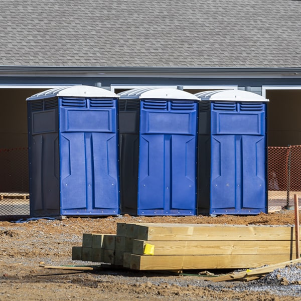 are there any restrictions on where i can place the porta potties during my rental period in Verplanck NY